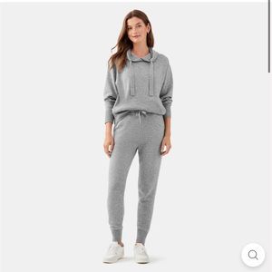 Luxe Cashmere Blend Sweater Jogger